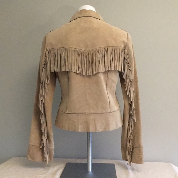 Aldo Jackets & Blazers - ALDO fringe back slim fit western jacket (S)